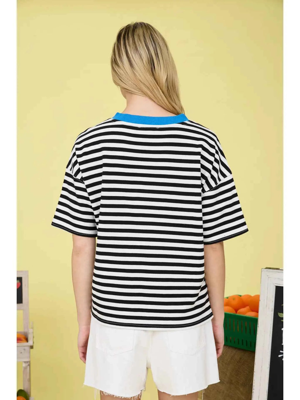 Stripe Shirt- Black
