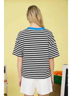 Stripe Shirt- Black