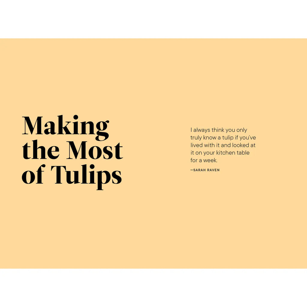Tulips Book