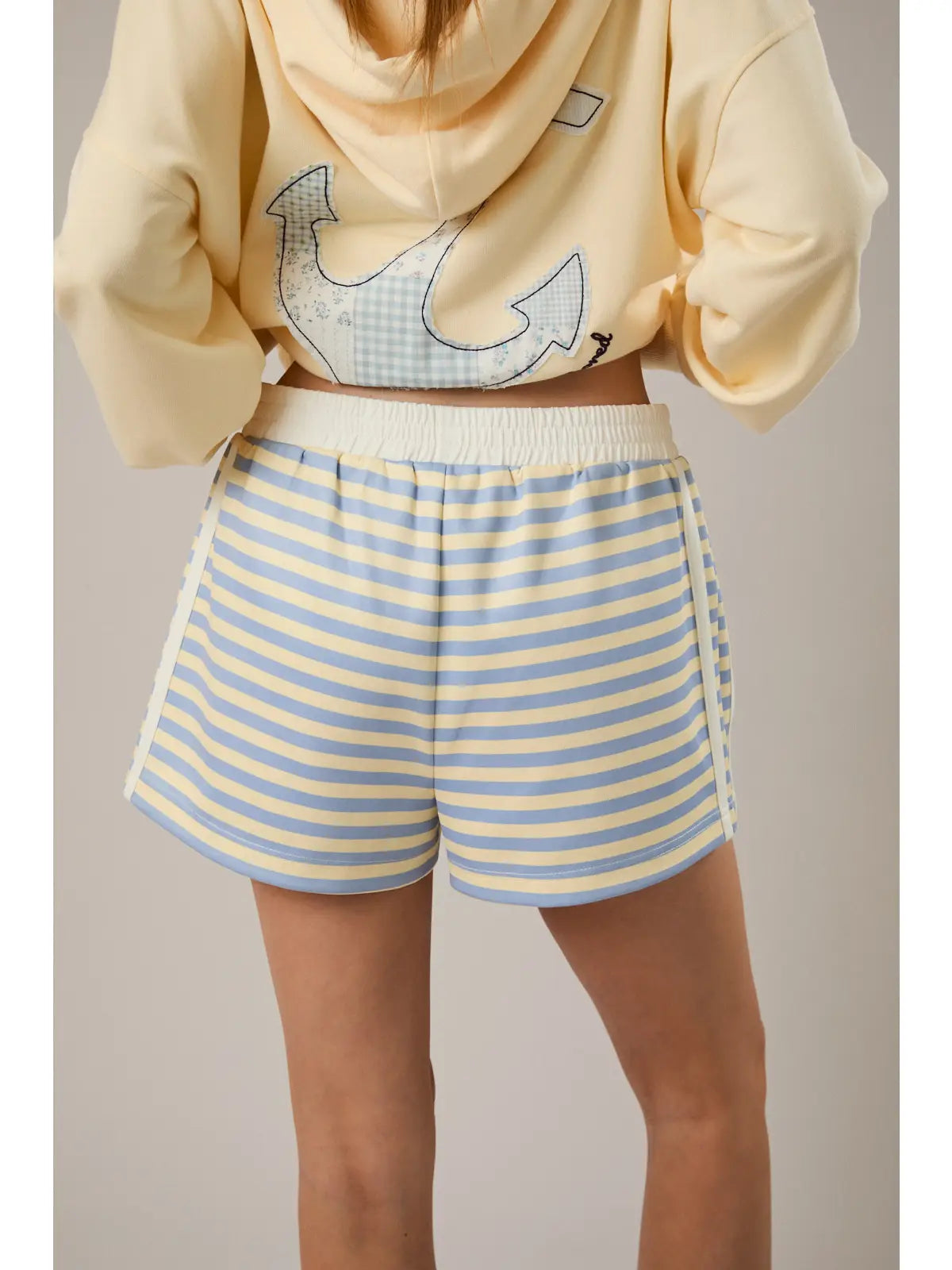 Stripe Track Shorts
