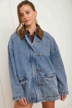 Latch Hook Denim Jacket