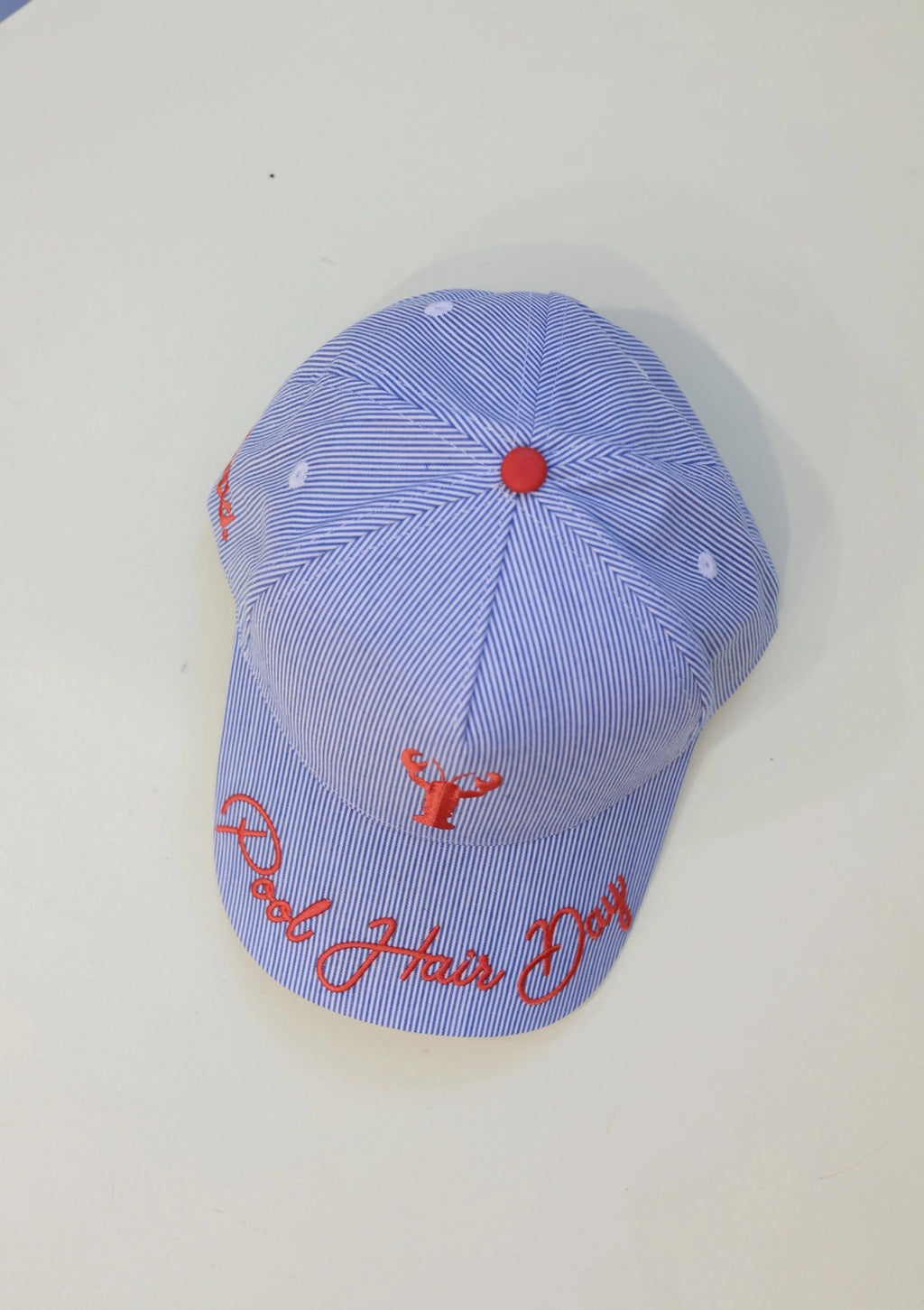 Pool Hair Strip Trucker Hat