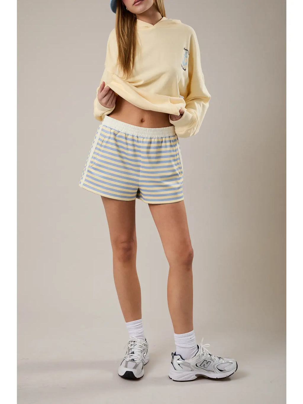 Stripe Track Shorts