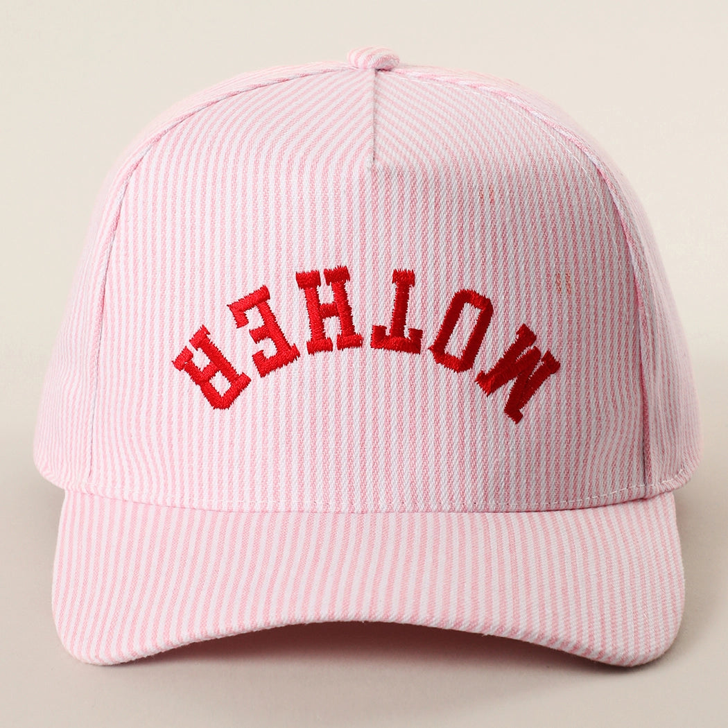 Stripped Mother Hat
