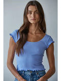 Lilac Ribbed Seamless Tank