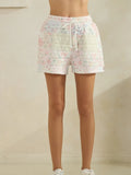 Floral Textured Lounge Shorts