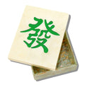 Handpainted Classic Mahjong Heirloom Box