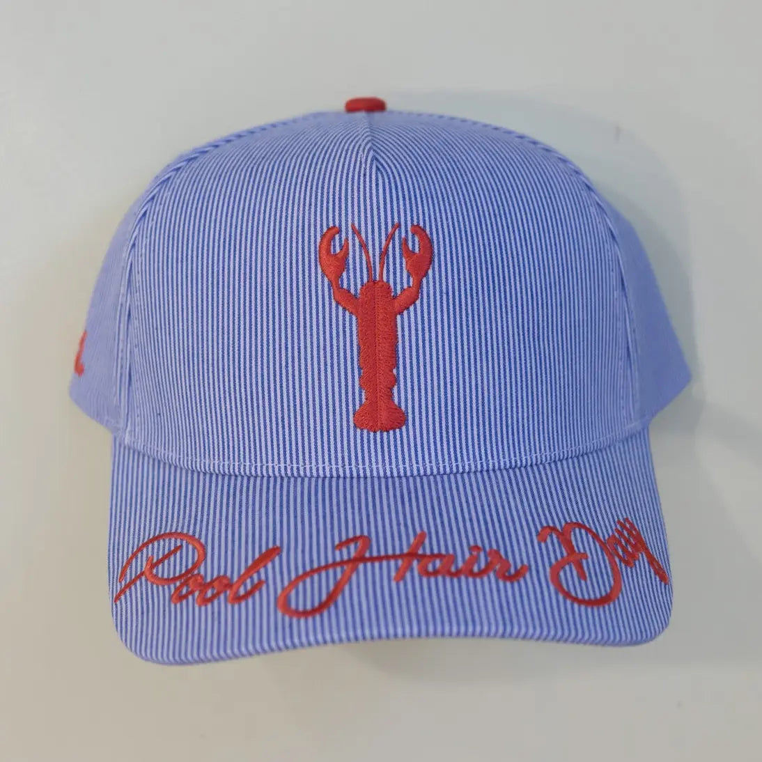 Pool Hair Strip Trucker Hat