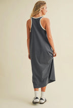 Number Maxi Dress- Midnight