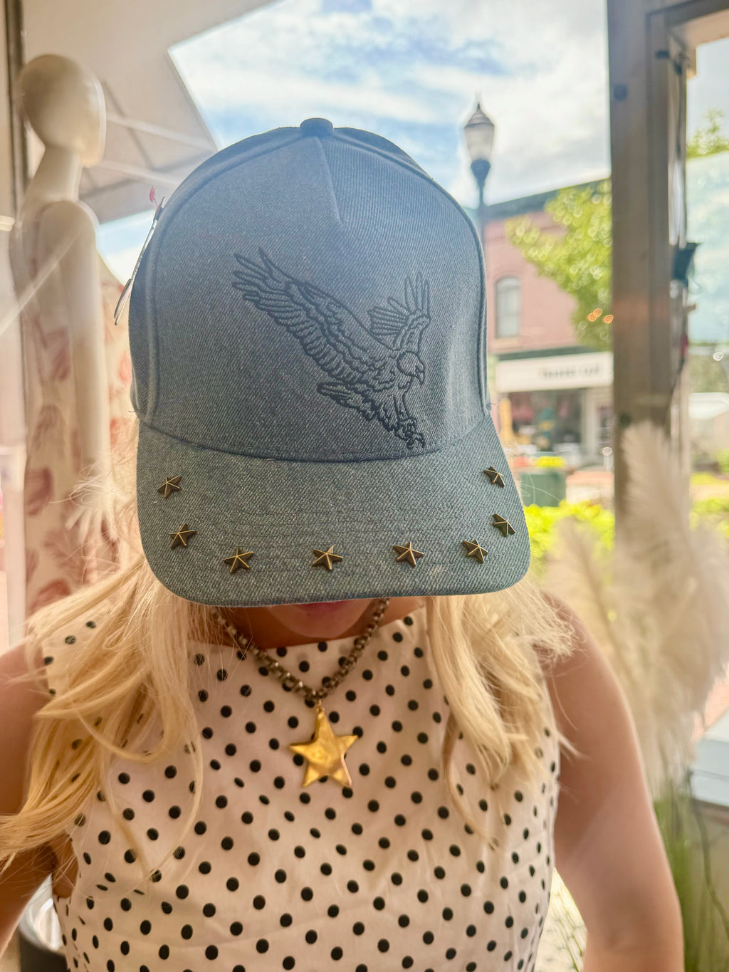 Eagle Star Stud Baseball Cap