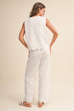 Lace Top & Pant Set