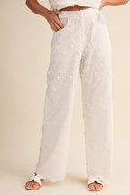 Lace Top & Pant Set