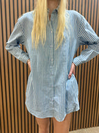 Caroline Blue Romper
