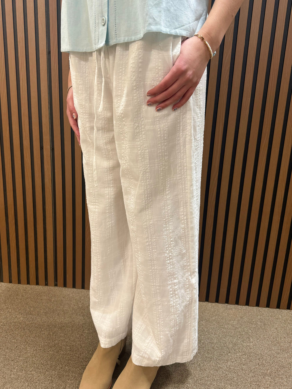 Salt Air White Pant