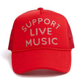 Support Live Music Trucker Hat