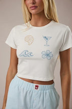 Summer Graphic Baby Tee