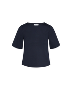 Ponte Knit Top - Navy