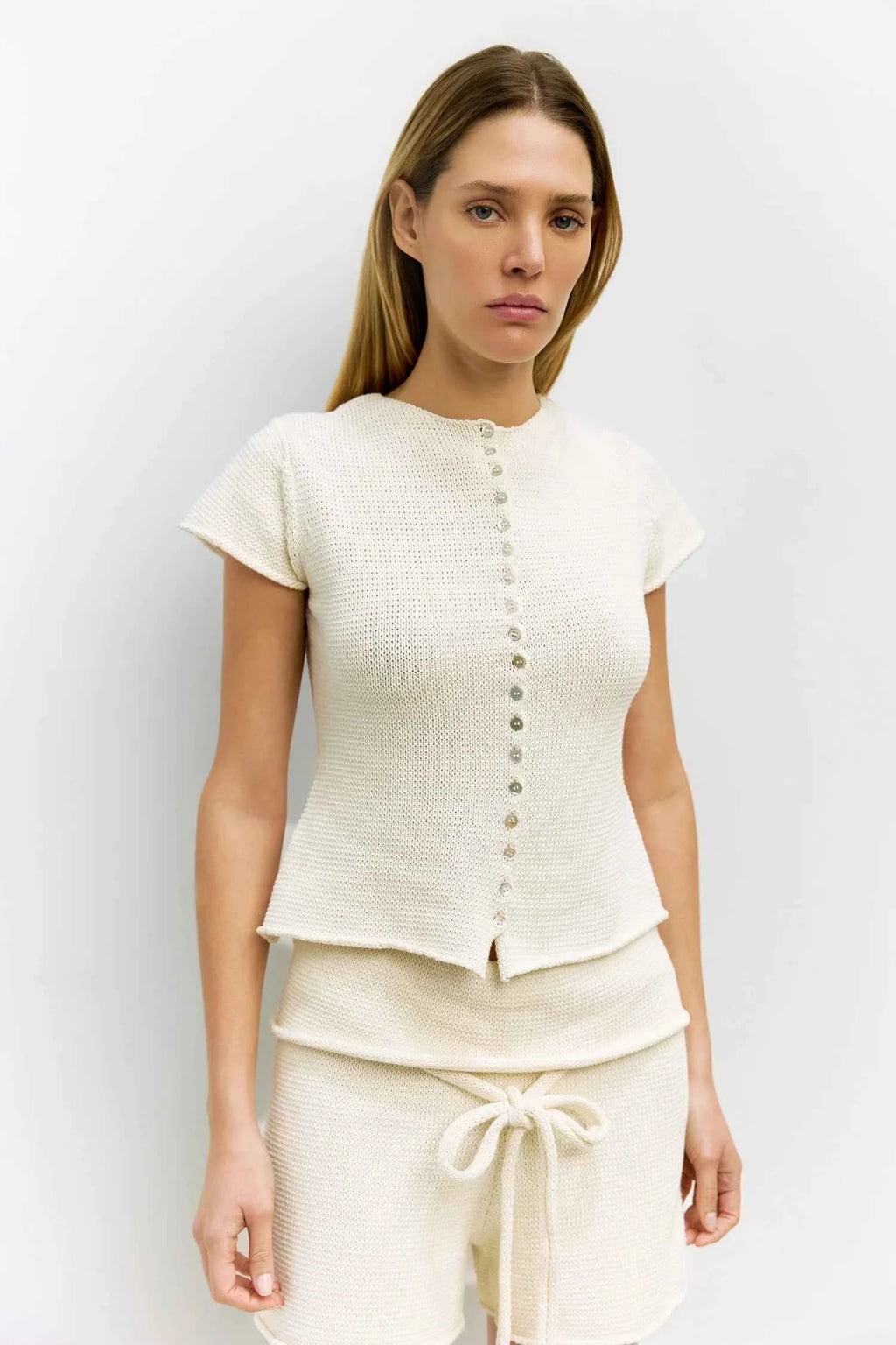 The Alana Top Ivory Sweater Top