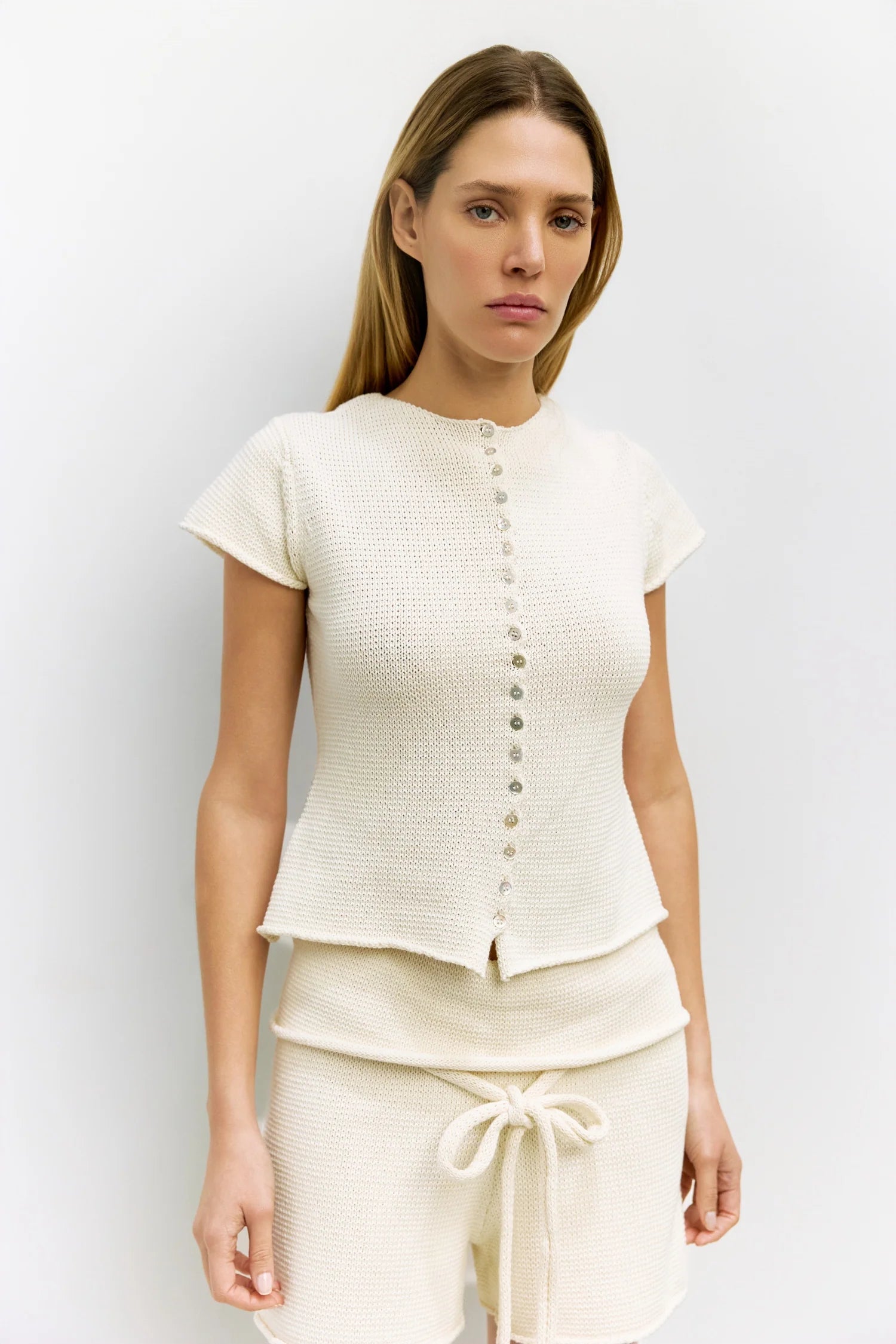 The Alana Top Ivory Sweater Top