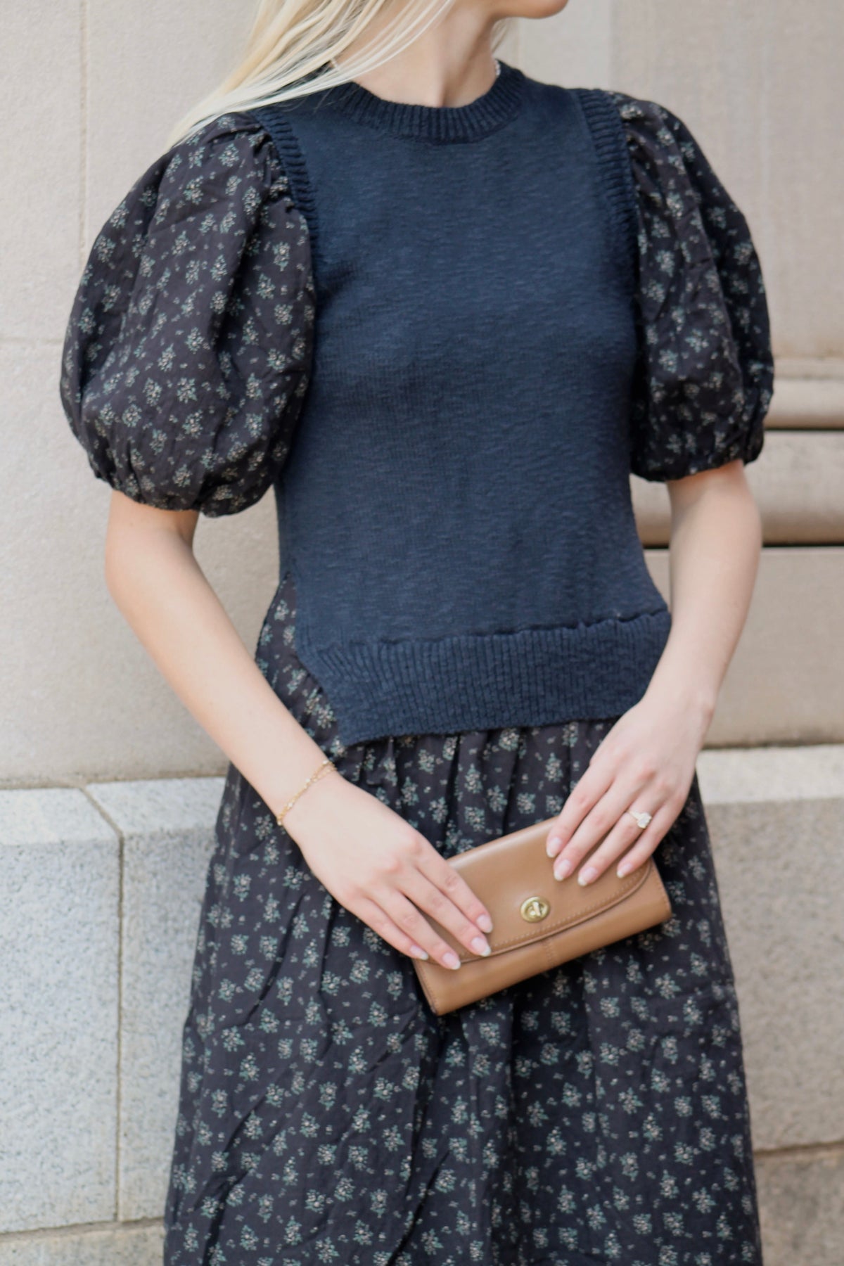 Midnight Floral Dress