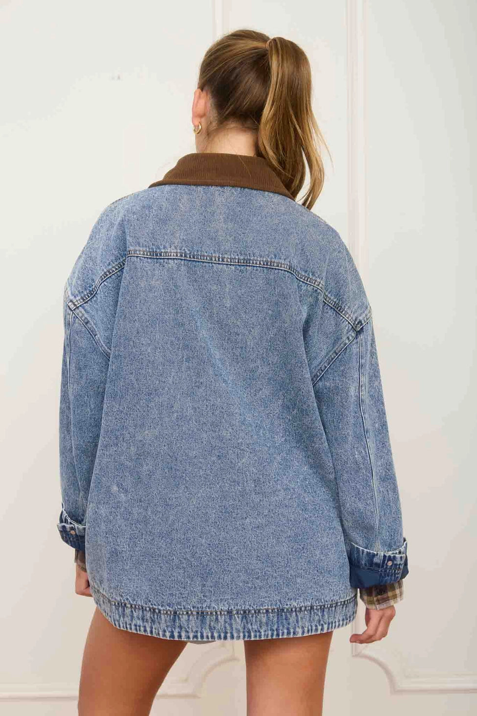 Latch Hook Denim Jacket