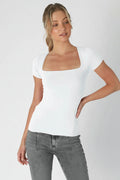 Nikibiki Casual Top- White