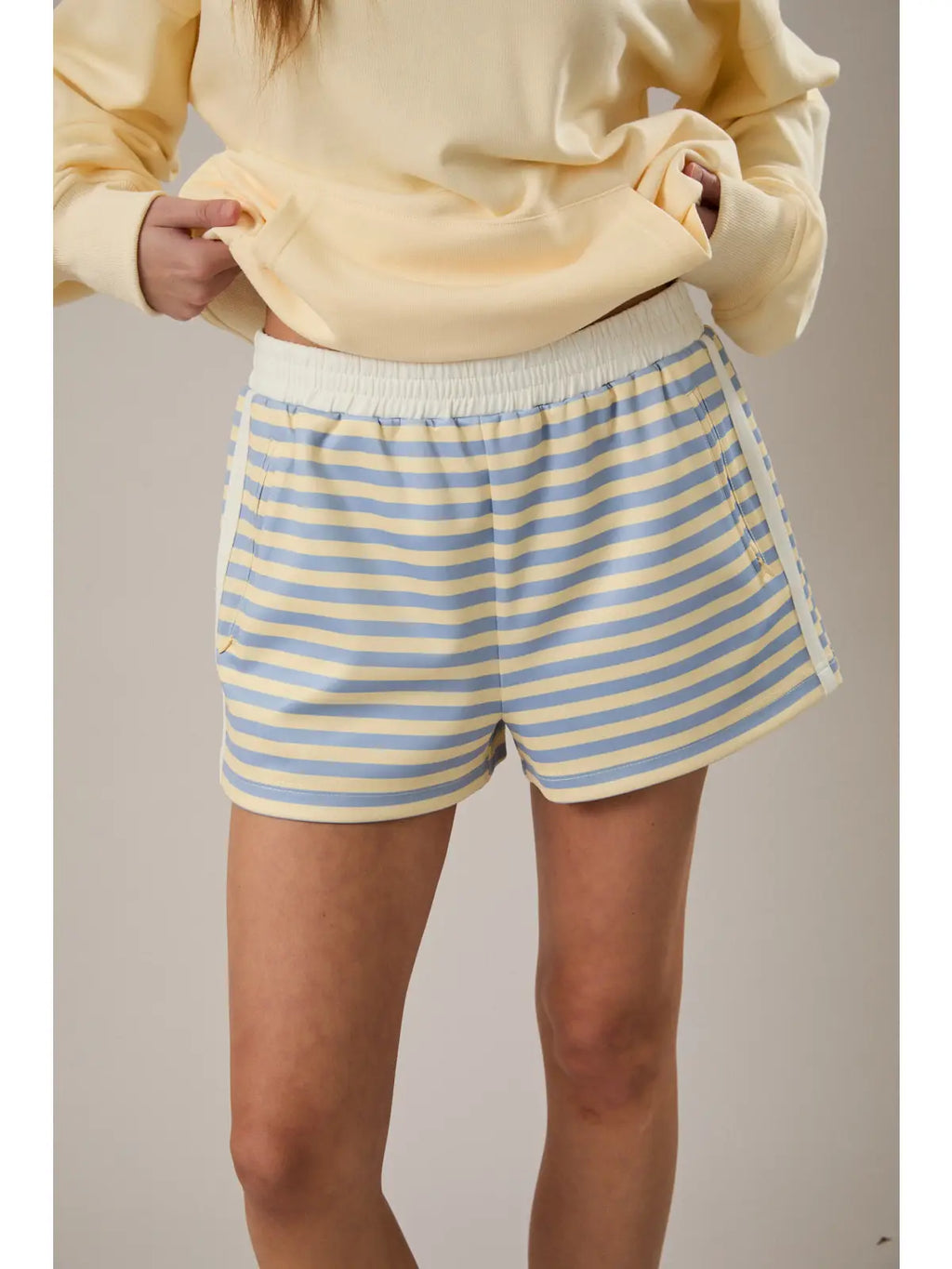 Stripe Track Shorts
