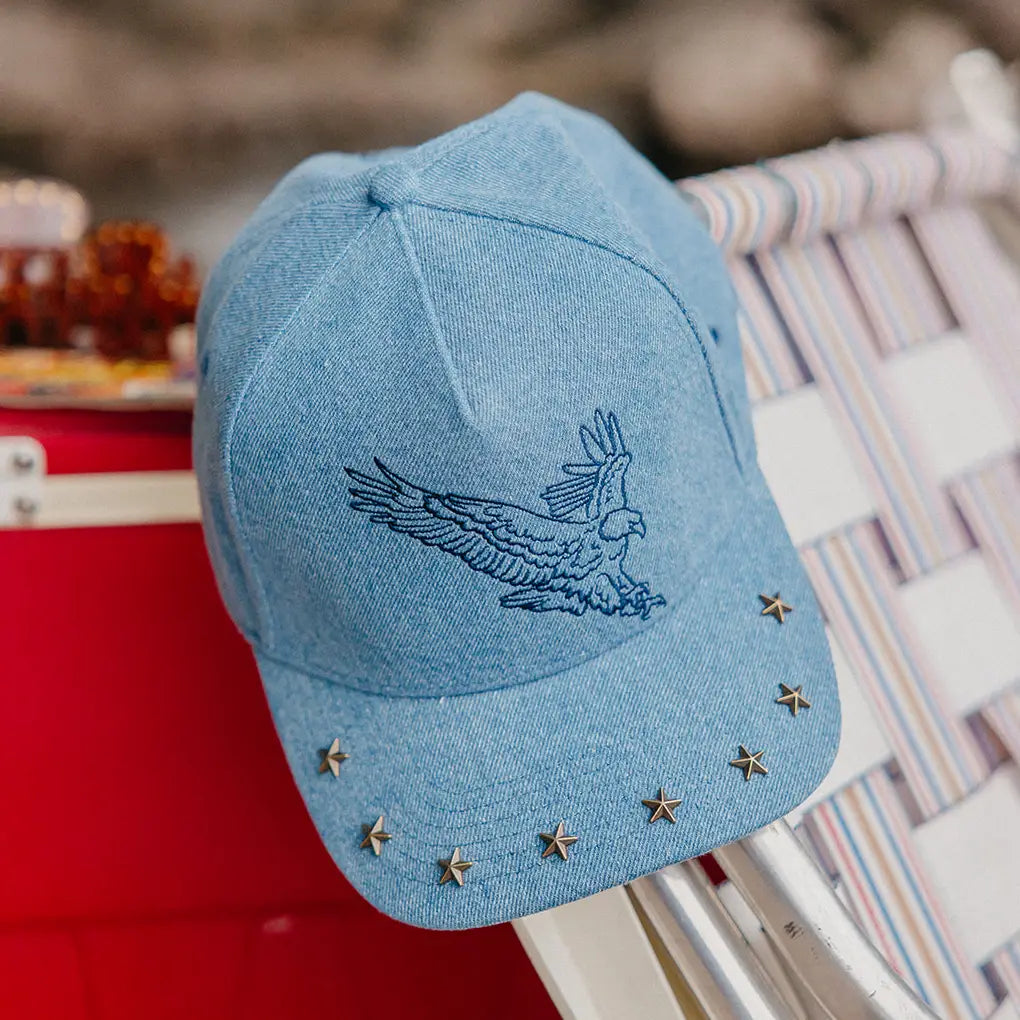 Eagle Star Stud Baseball Cap