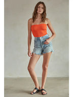 Ribbed Tube Top Cherry Tomato