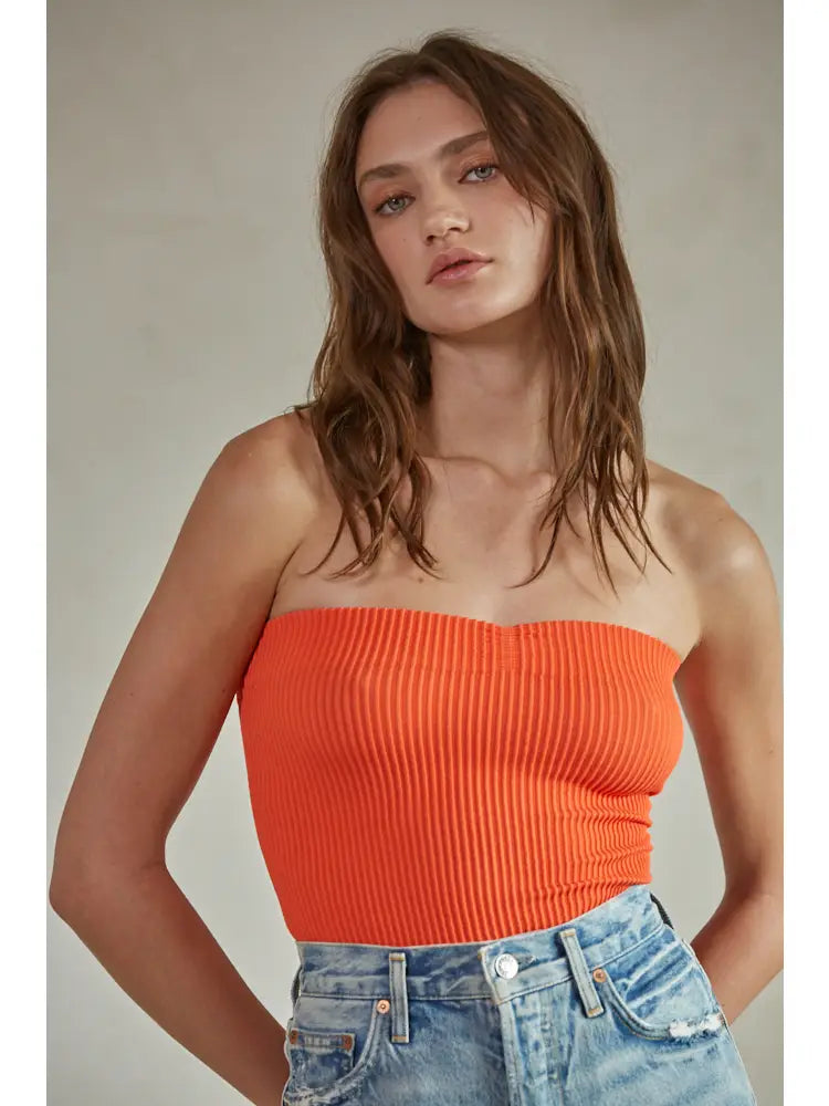 Ribbed Tube Top Cherry Tomato